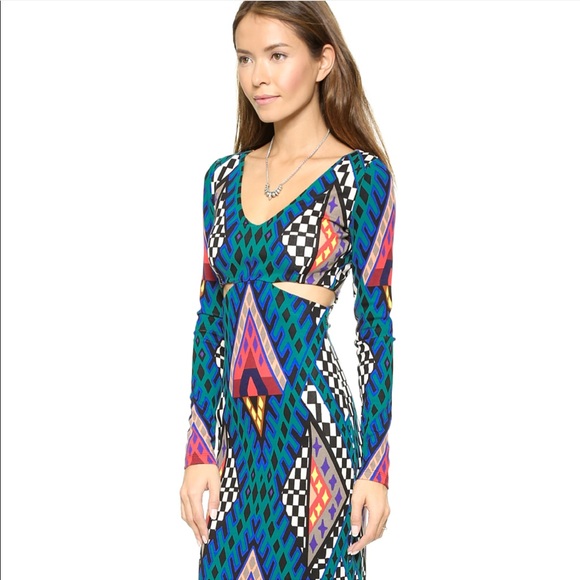 🚫SOLD🚫Mara Hoffman Blue maxi dress M NWT - Picture 3 of 6